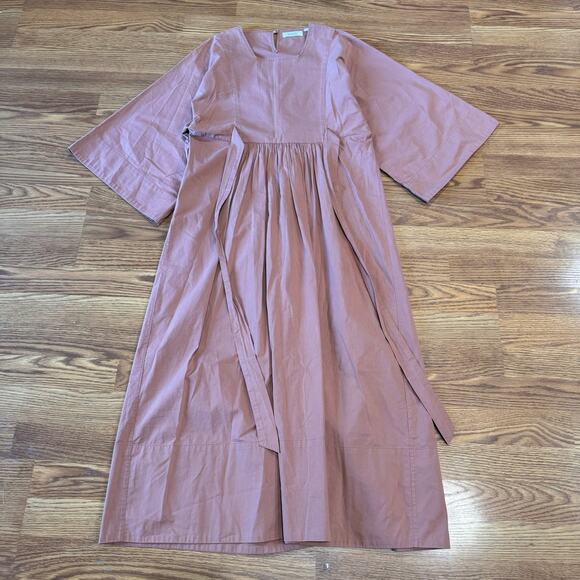 DOEN Avignon Midi bell like sleeves Dress in Sierra size S - Picture 9 of 12